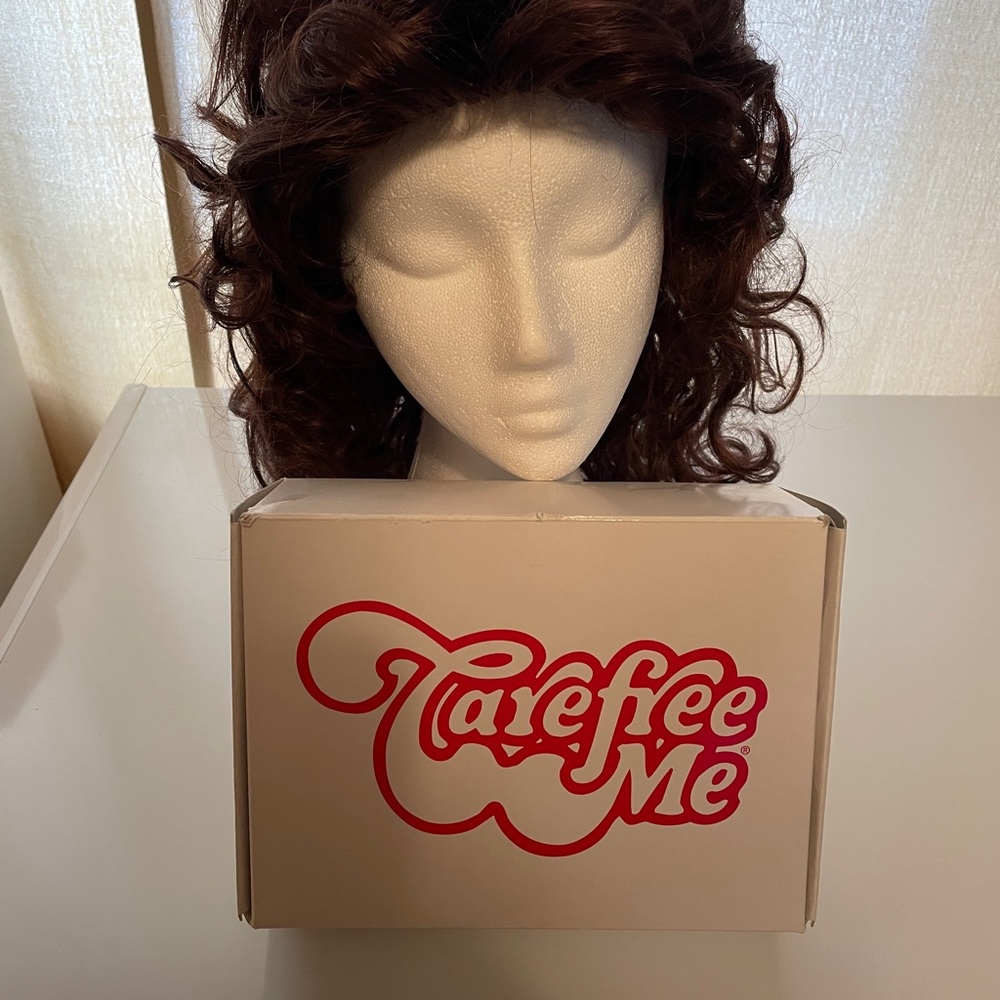 Brown Curly Wig